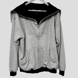 ESCADA SPORT HI NECK FULL ZIPPER SWEATSHIRT